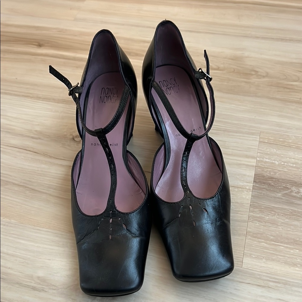 Made in Italy Heels with Smooth Finish, Nancy Nancy by Nancy Geist